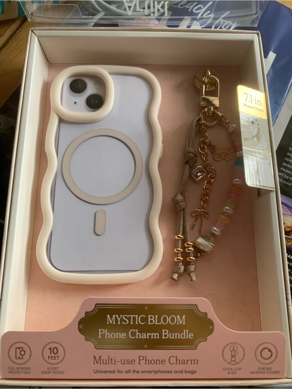New Mystic Bloom Phone Case & Charm Bundle for iPhone 15/14/13